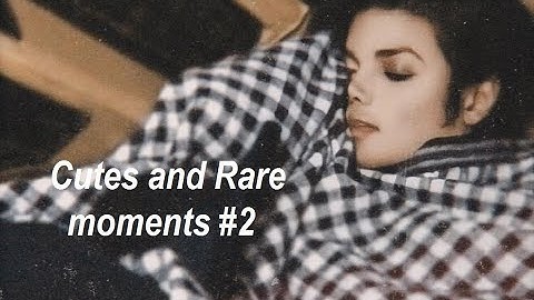 Michael Jackson - Cute and Rare Moments #2 l KING OF PERFECTION