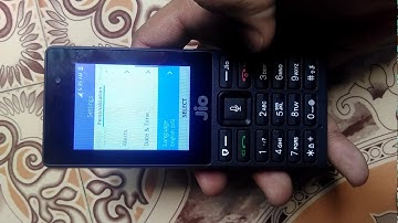 how to change language in jio f220b mobile