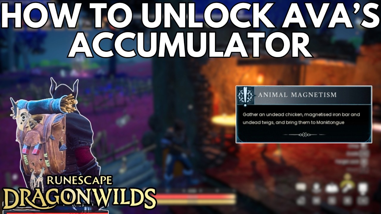 RuneScape Dragon Wilds: Animal Magnetism Quest Guide! (Ava's ...