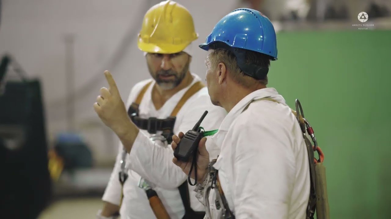 Reaktörün kontrol için monte edilmesi işlemi