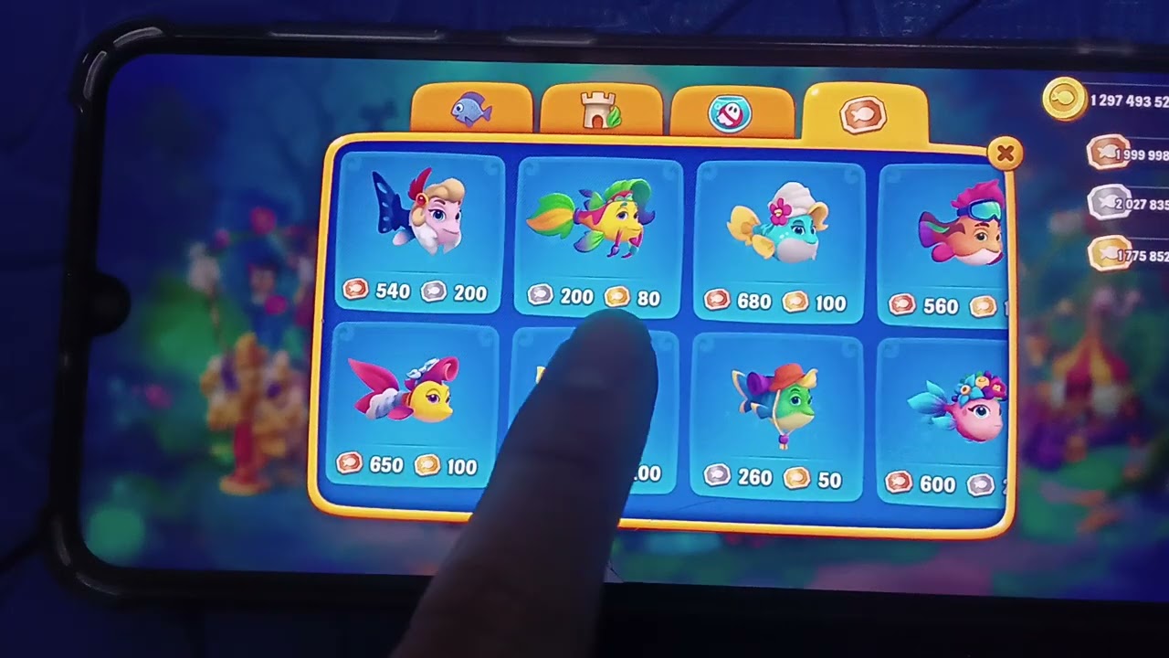 CÁCH HACK FISHDOM. ĐẦU TIÊN TẢI VỀ SLIMVXPOSED64 APK. VÀ GAME GUARDIAN. ENJOY THE HACK:)