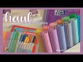 HAUL MATERIAL ESCOLAR INVIERNO 2021 / tombow, stabilo brush, stabilo point 88 pastel... 📚✨