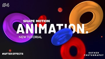 Basic Shape Animation || After Effects || #4