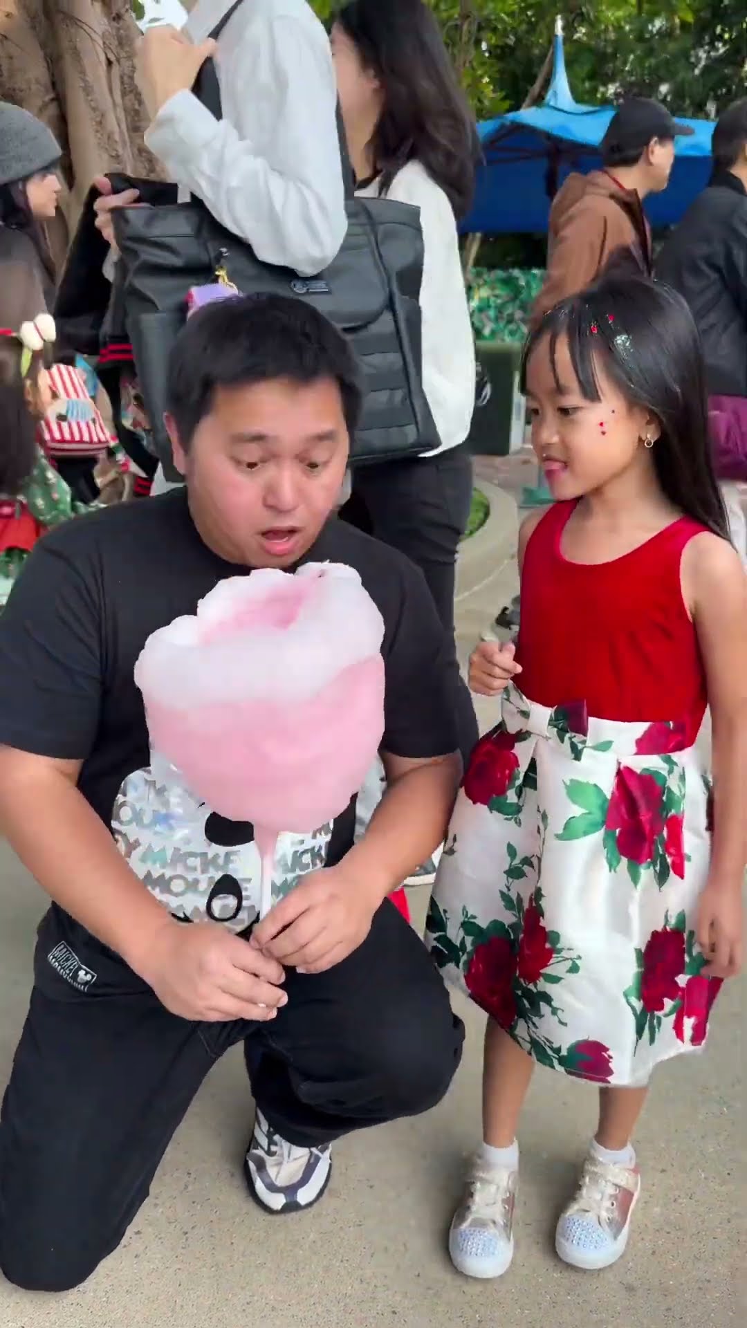 Cotton candy prank on dad ????❤️?✅??