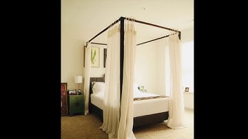 DIY Project: Costco Bed Hack - Custom four post bed frame