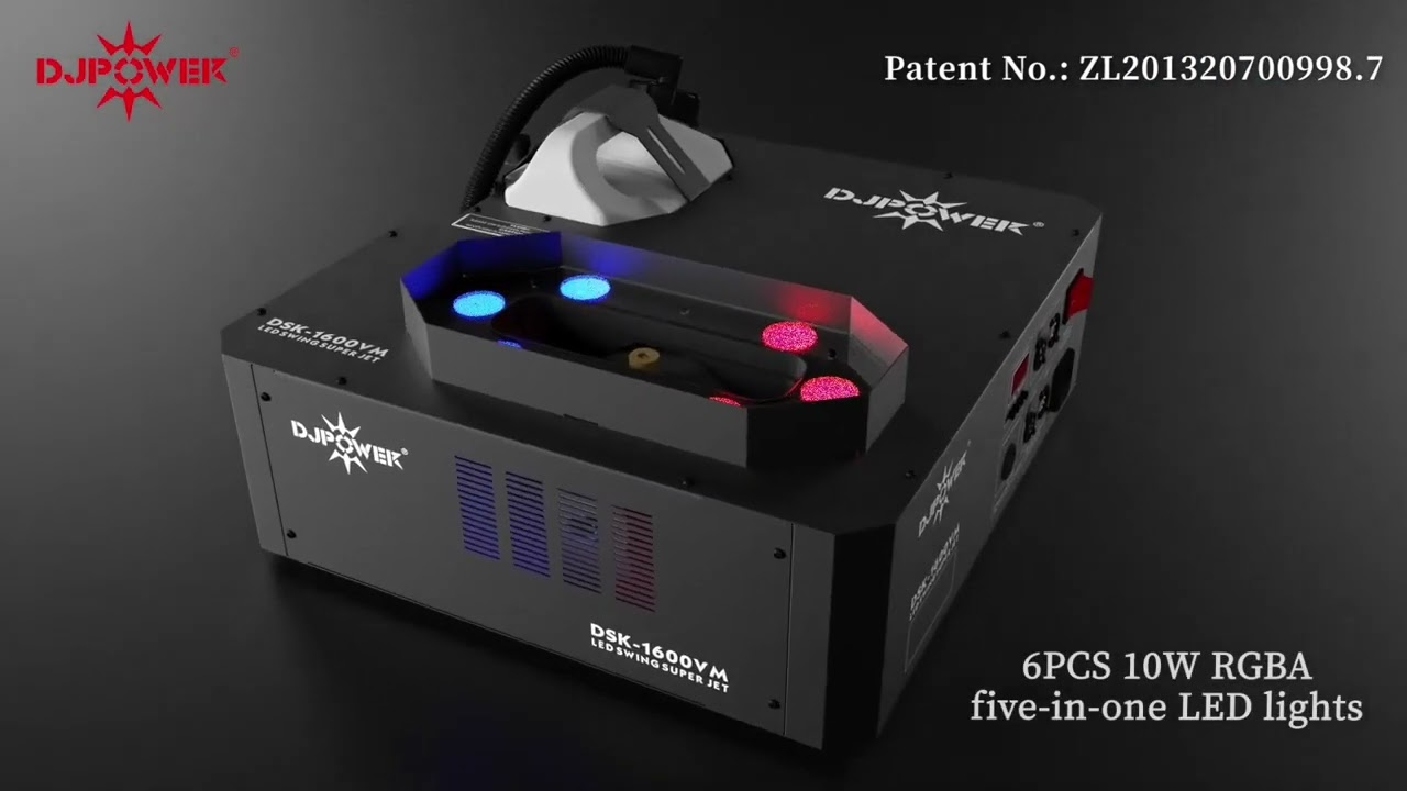 DJ POWER | DSK-1600VM LED Swing Super Jet