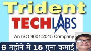 Trident TechLab Share latest news