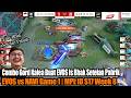 Combo Gord Kalea Buat EVOS Is Bhak Setelan Pabrik | EVOS vs NAVI Game 1 | MPL ID S17 Week 8