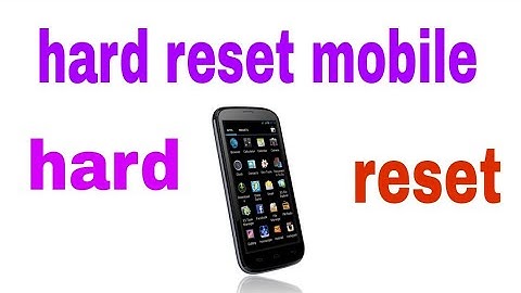 Hard Reset KarbonnA40 Google Android One Sparkle V Mobile (Pattern Lock,forgot pasword Problem)
