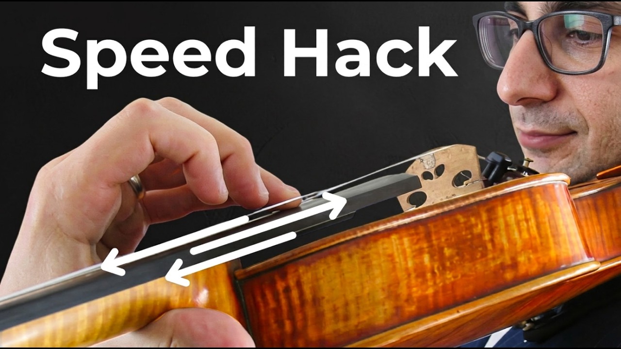 Get FASTER Fingers in 1 WEEK - #1 Finger Exercise for Violin