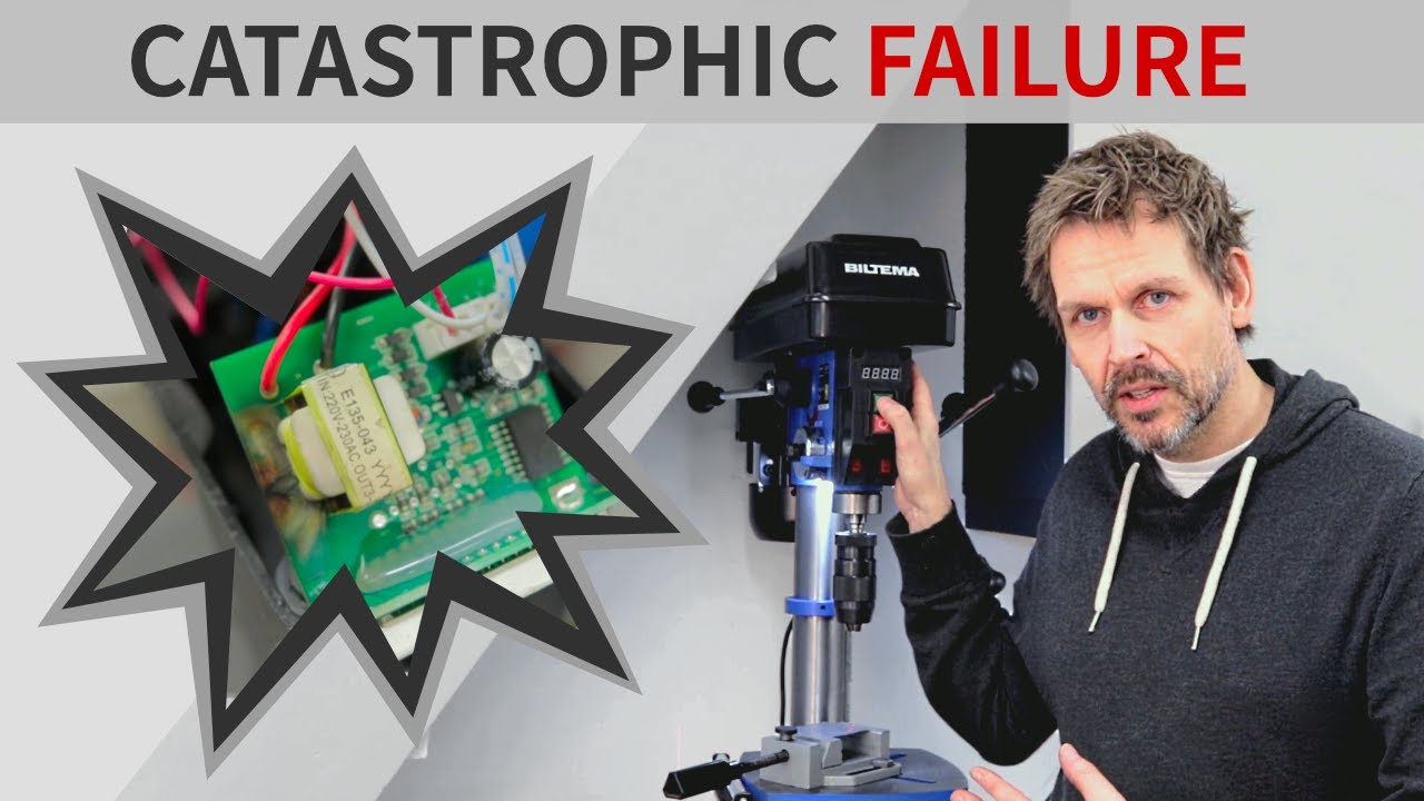 Bench Drill Review Good News and Very Bad News (Biltema BD5512) YouTube