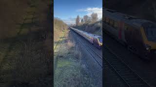 Cross Country Rail Cl 220 Between Cheltenham And Gloucester With Tones