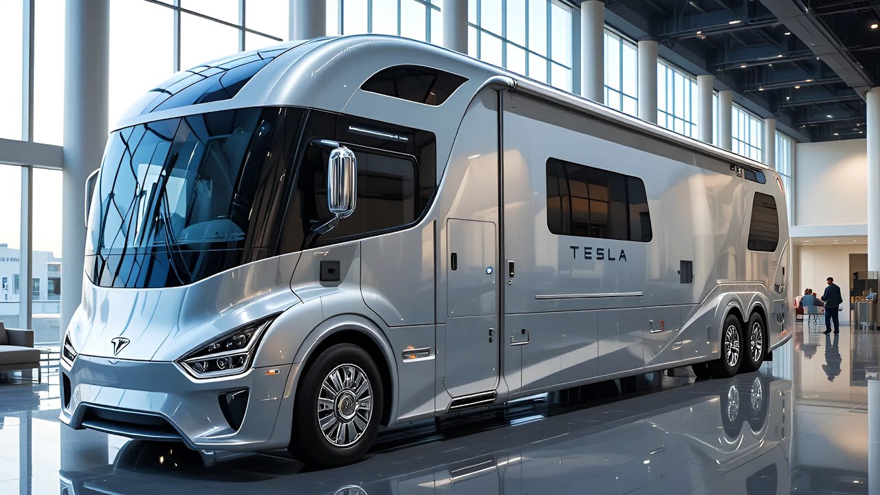 Автодом Tesla Maybach 2026 года – вы еще никогда не видели такого электрического автодома!