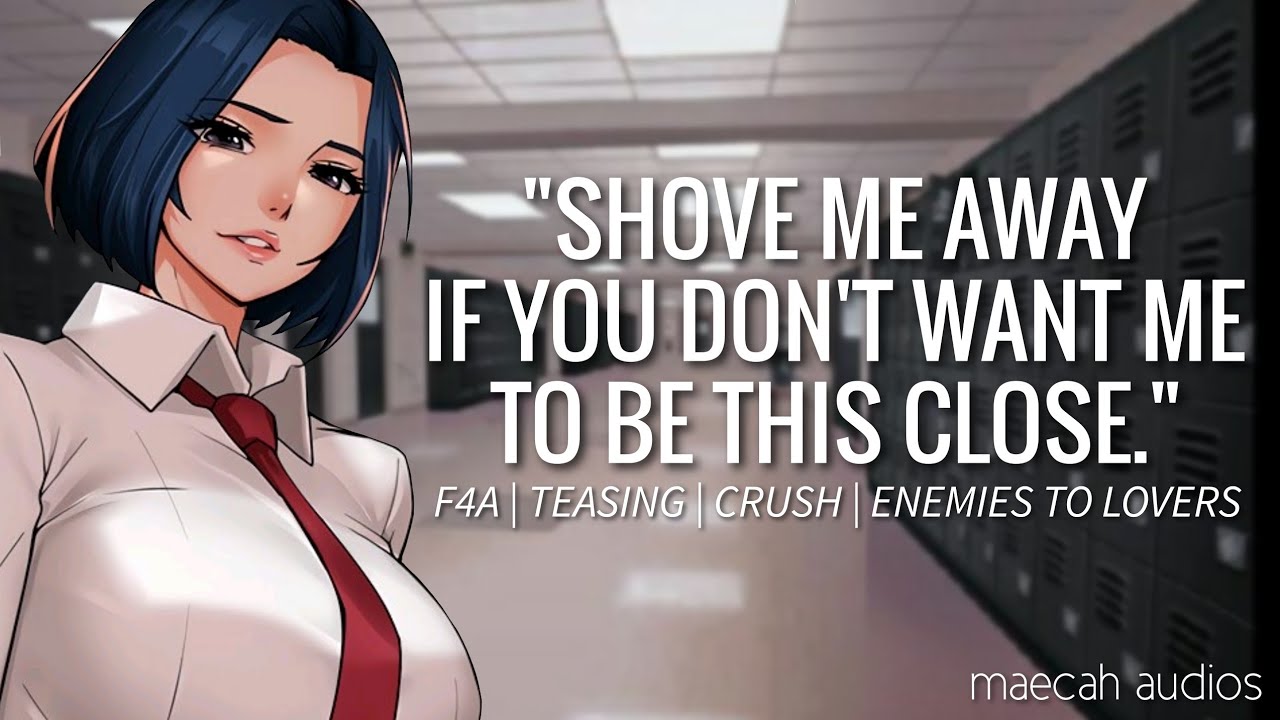 Flustered By Your Bully | ASMR Roleplay [F4A] [teasing] [crush] [enemies to lovers]