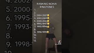 RANKING NOKIA RINGTONES