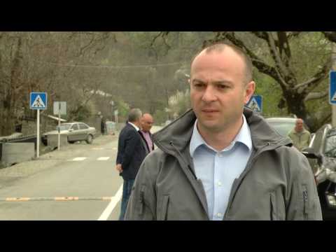 ნაფარეული-ლაფანყურის მოსახლეობა განახლებული გზით ისარგებლებს