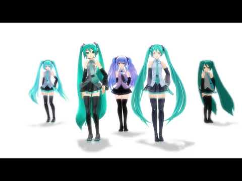 【MMD】Little Scarlet Bad Girl【ミク誕祭】