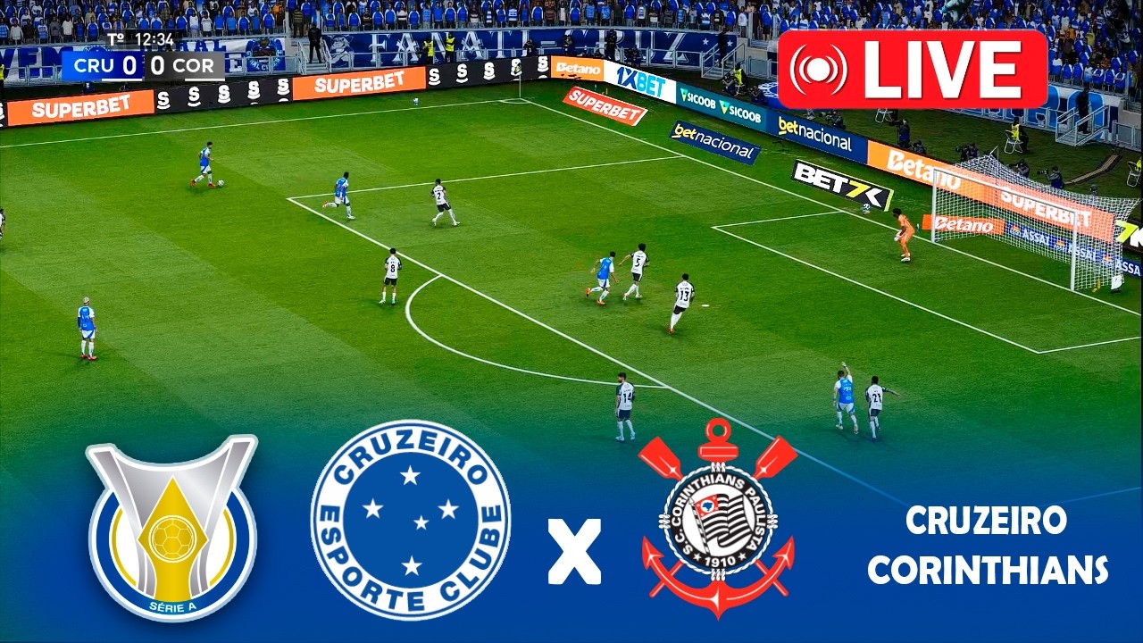 JOGO CRUZEIRO x CORINTHIANS HOJE | BRASILEIRÃO 2026 | AO VIVO COM IMAGENS | MELHORES MOMENTOS