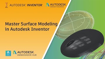 Master Surface Modeling in Inventor