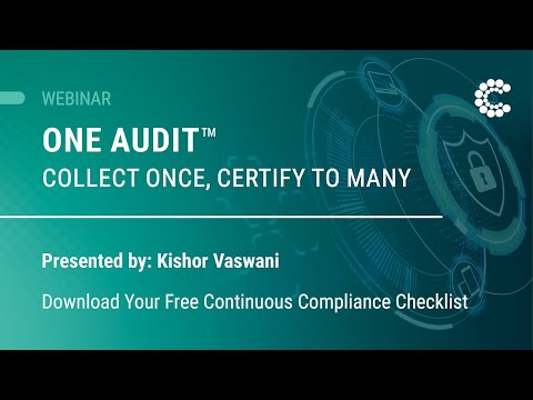 Webinar: One Audit