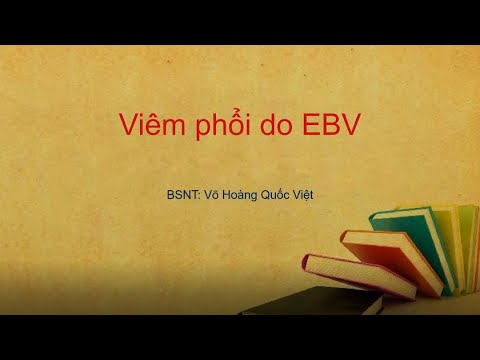 Viêm phổi do CMV - EBV