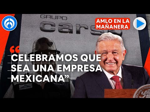 AMLO celebra que Carlos Slim entró al negocio del petroleo