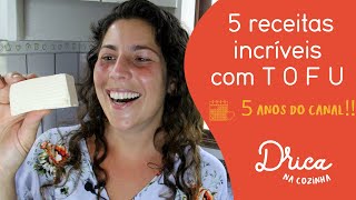 5 receitas veganas incríveis com tofu | Drica na Cozinha screenshot 4