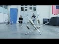 Shape-shifting robots designed for space exploration, can roll around on the moon - TomoNews