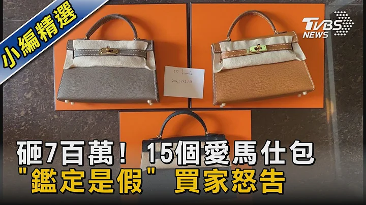 #独家 砸7百万! 15个爱马仕包“鉴定是假” 买家怒告｜TVBS新闻 - 天天要闻