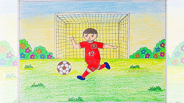 Vẽ ước mơ của em | Em vẽ ước mơ của em: Em ước mơ làm cầu thủ đá bóng