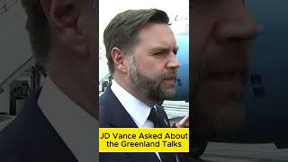 JD Vance Asked About Greenland Talks #jdvance #shorts #viral