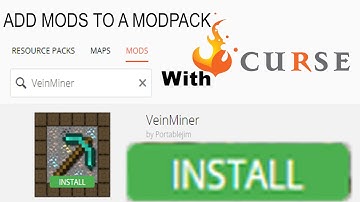 How to add mods to a modpack with Twitch/Curse