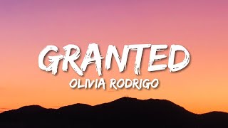 Olivia Rodrigo - Granted (Lyrics) | High School Musical: The Series (Season 2)  | 1 Hour Popular M