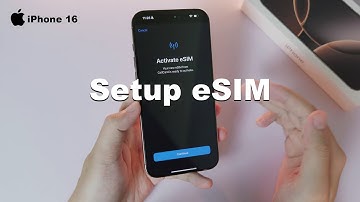 iPhone 16 / 16 Pro Max: How to Setup or Activate eSIM