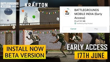 Early Access Battlegrounds Mobile India Download | First look Battlegrounds Mobile India | Bgmi beta