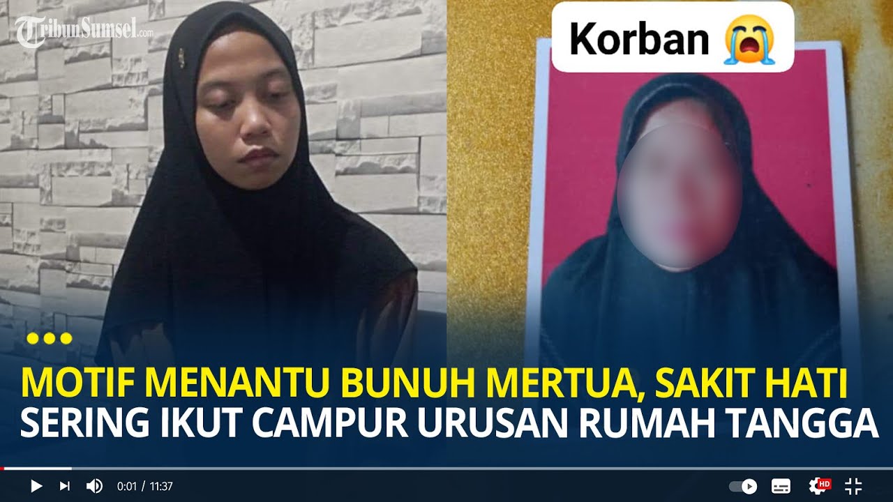 Motif Menantu Bunuh Mertua di Kendari, Sakit Hati Mertua Sering Ikut Campur Urusan Rumah Tangganya