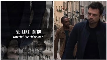 Ae like intro | Video star tutorial |