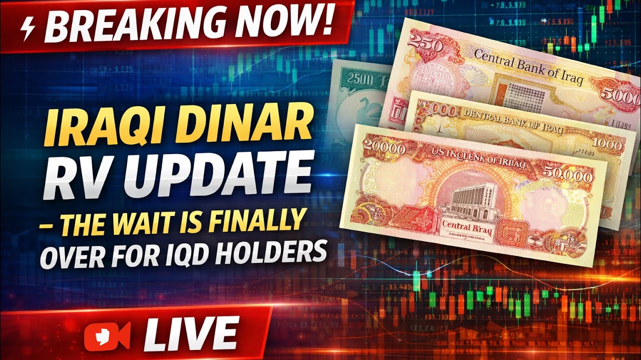 BREAKING NOW! Iraqi Dinar RV Update — The Wait Is Finally Over for IQD