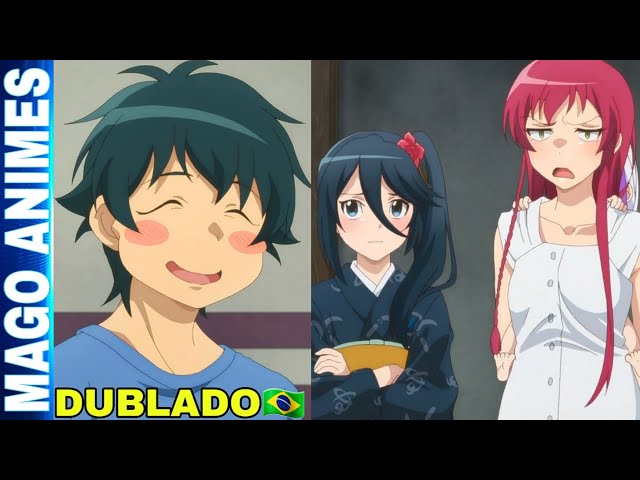 O Passado Do Rei Demônio (Dublado PT-BR 🇧🇷) Hataraku Maou Sama / The Devil  Is a Part-Timer 