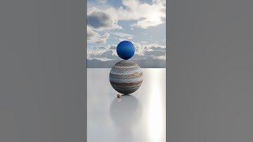 planet bouncing | Solar System Planet Size Comparison 3D #animation #3danimation #solarsystem