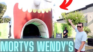 Rick And Morty's Wendy's drive thru Experience. Rick and Morty restaurant