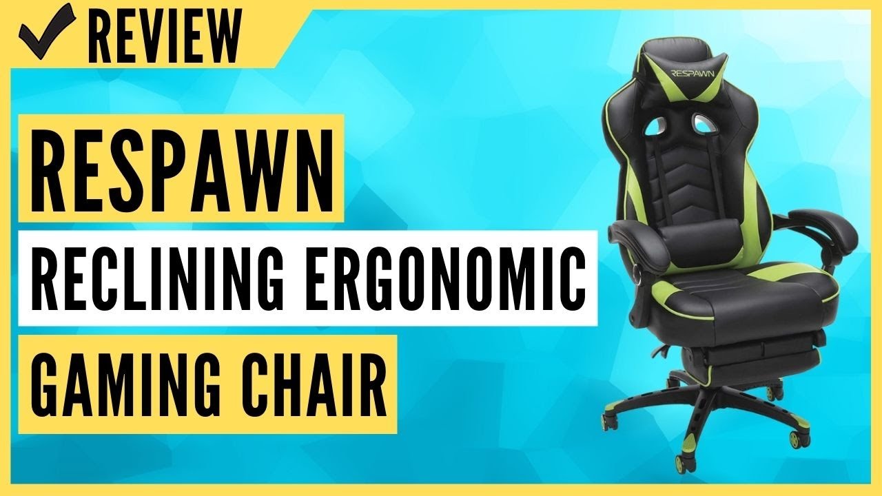 RESPAWN RSP-110 Racing Style Gaming, Reclining Ergonomic Chair Review