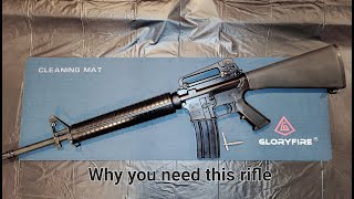 Colt AR15 model AR15A4.  Full length Black Rifle.  The Brother to the M16A4.  Why you need one!