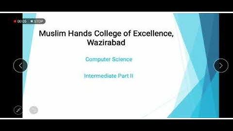 2nd year | Computer Science | Chapter 12 - Loop constructs | Loops & While loop
