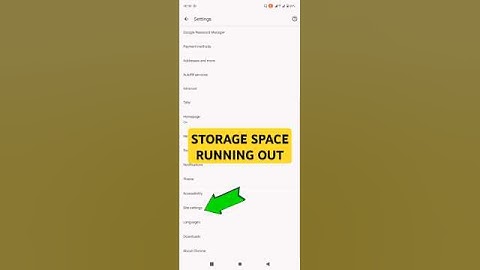 How to solve storage space running out issue #shorts #youtubeshorts