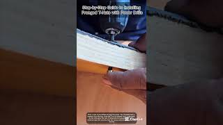 Master the Flush-Pull Method for Reusable Internal Wood Threads