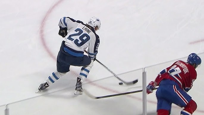 Perrault goes top shelf after sick one-handed Byfuglien feed 