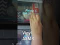 ASMR Vinyl Sounds ✨ #asmr #asmrsounds