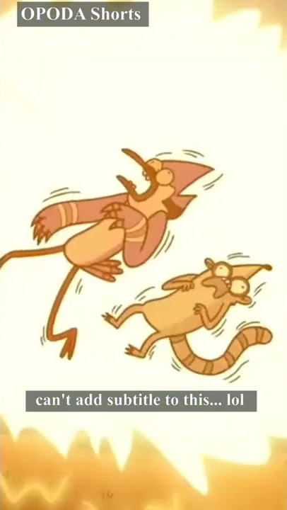 benson goes nuts cuz of mordecai and rigby 😂😁 (Regular Show)