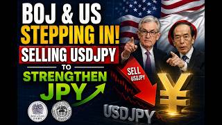 Why BOJ & US Are Selling USDJPY to Strengthen the Japanese Yen